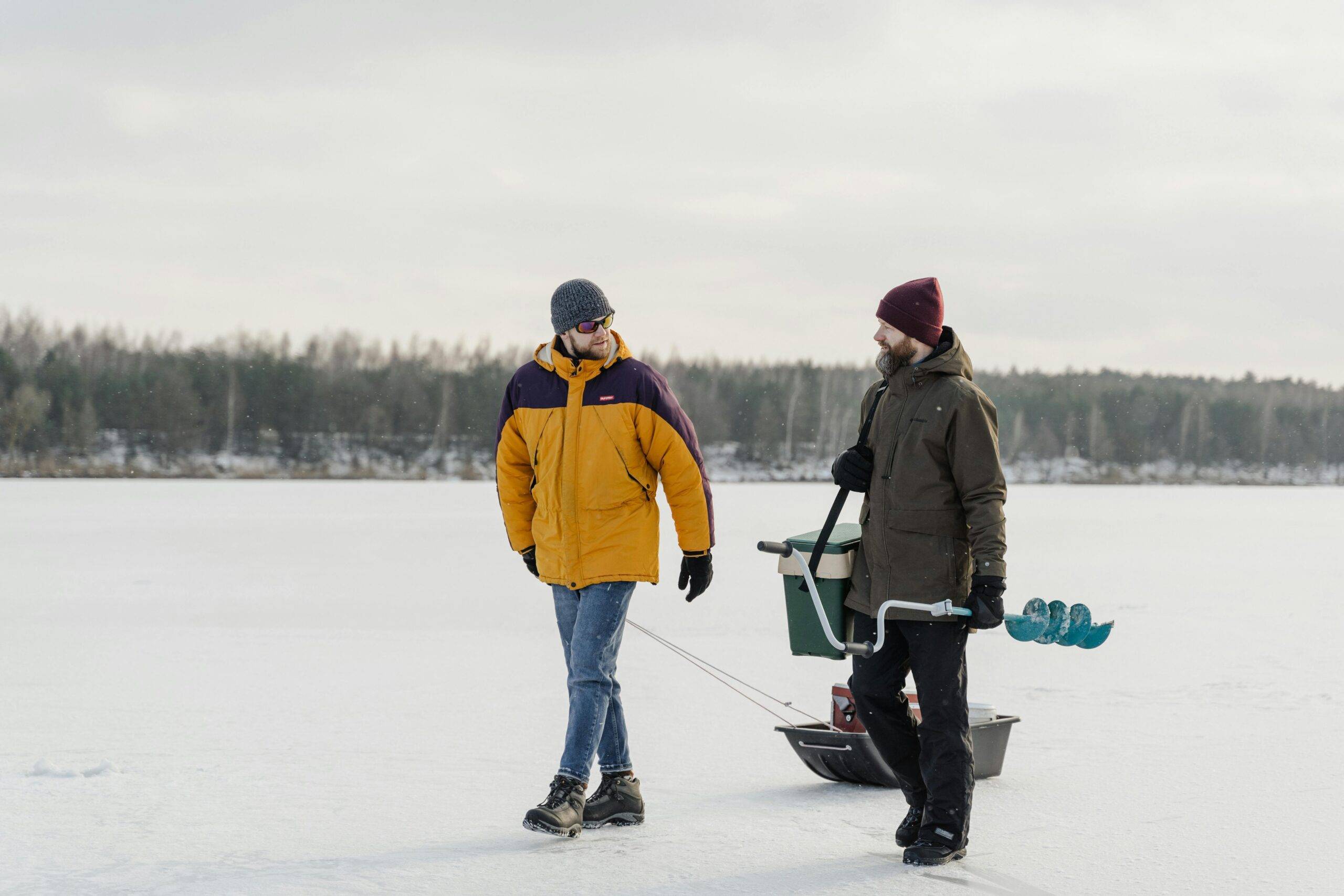 Two men outdoors with HRD Gear equipment, demonstrating the durability and quality that keep HRD Gear in business.