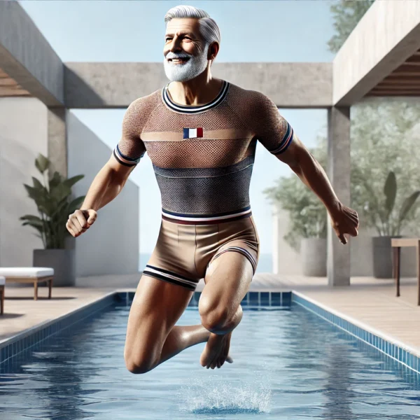 french senior men's swimwear fashion 2024